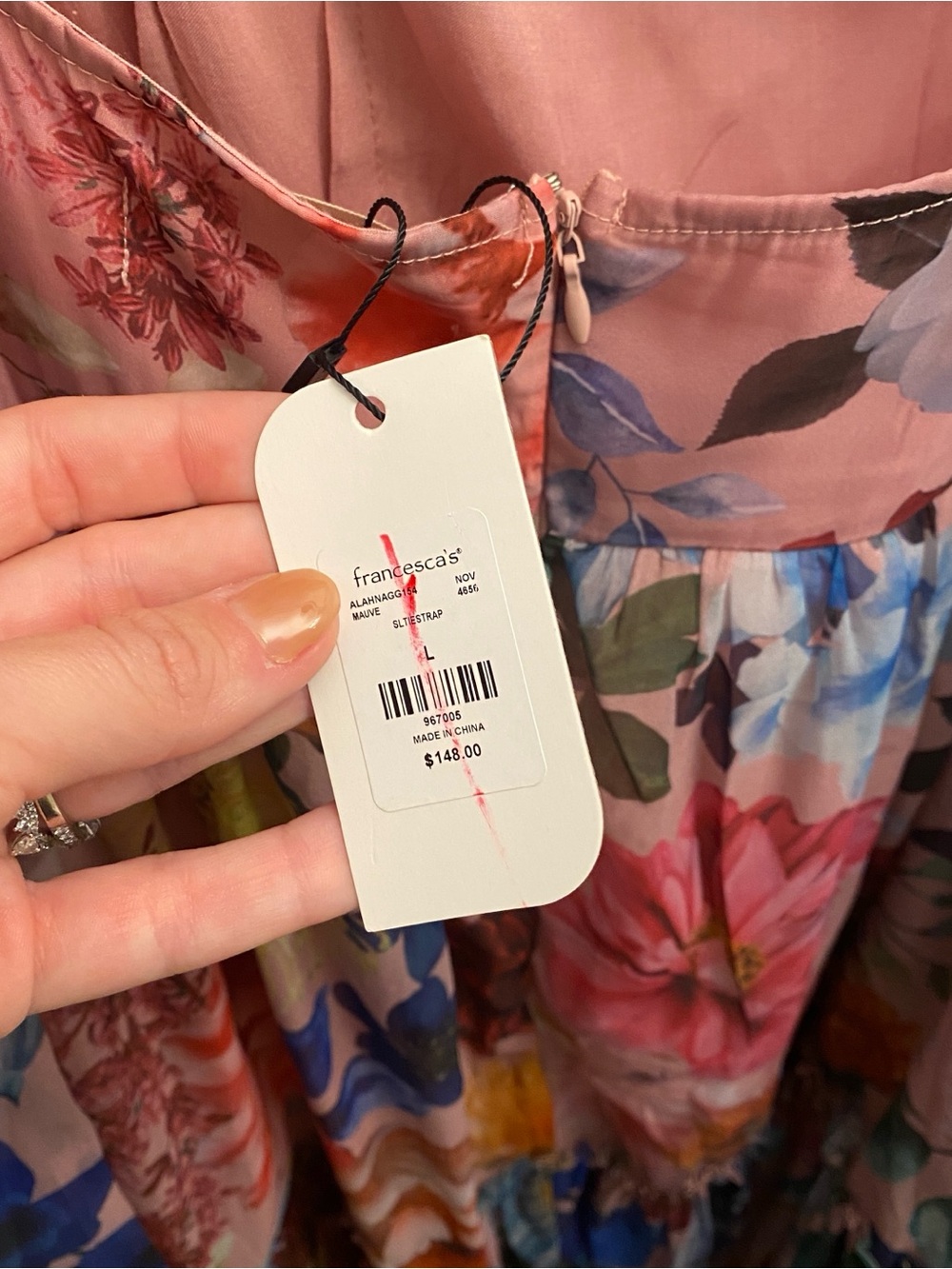 Francesca’s Floral Maxi Dress 💐 - Picture 4 of 5